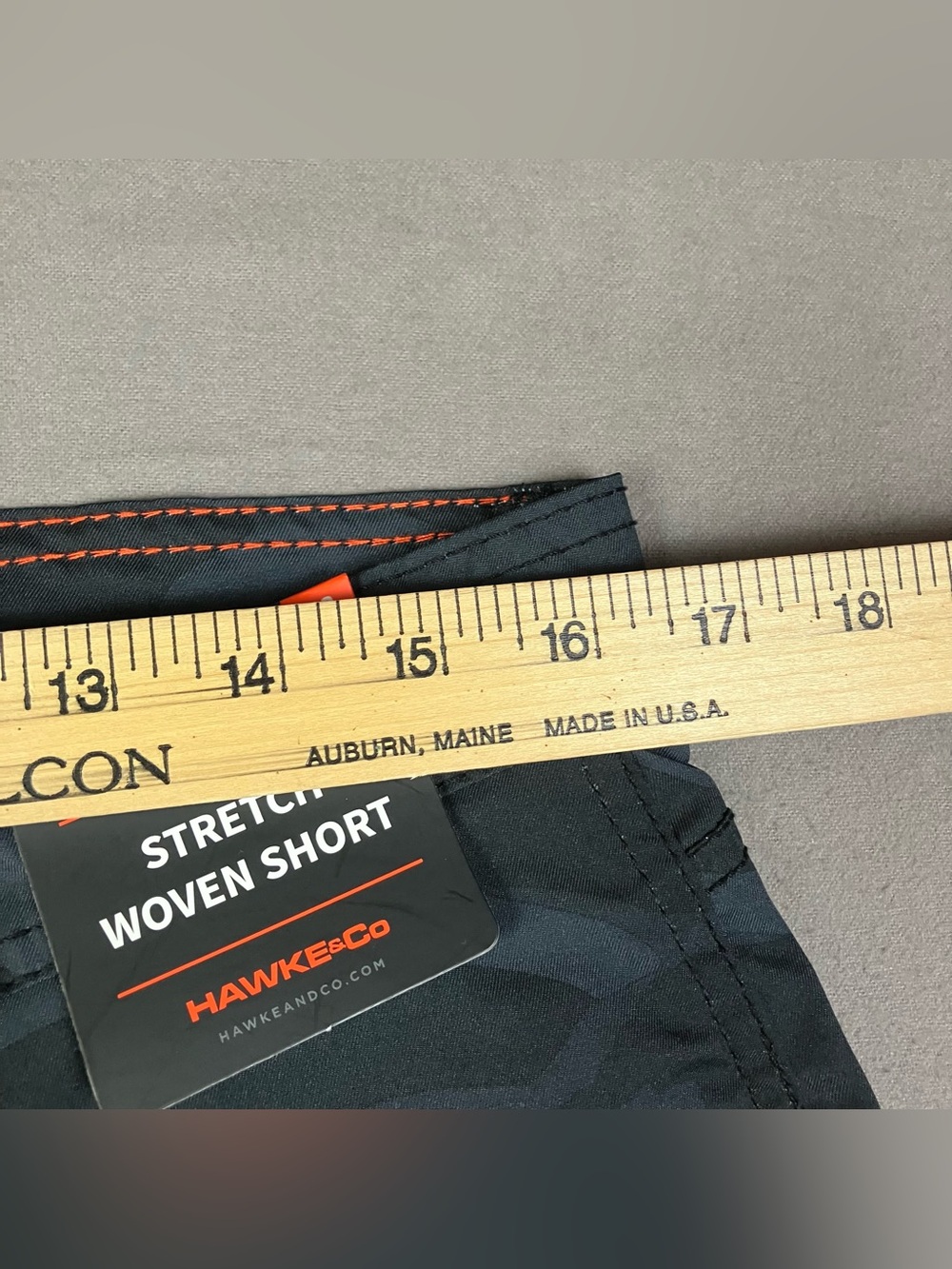 Hawke & Co. Men’s Size 32 Stretch Woven Performance Shorts Black Camo NWT! - Picture 8 of 10
